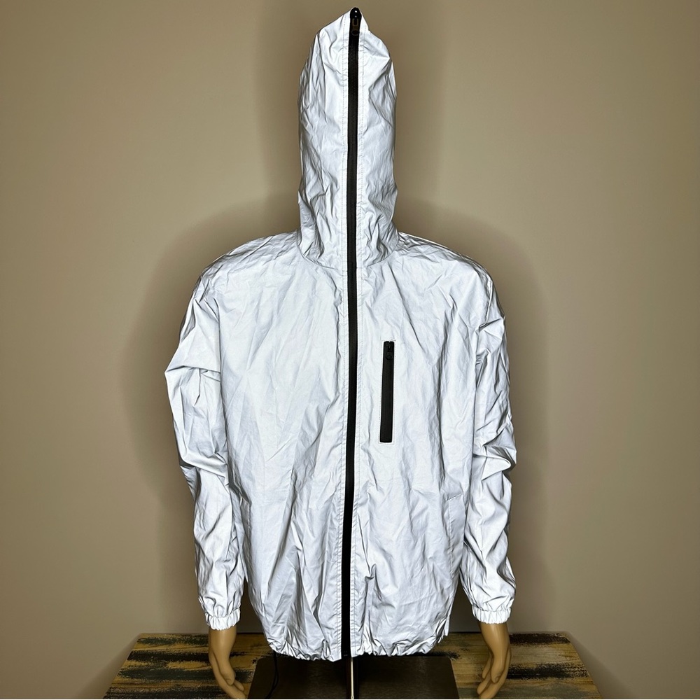Transparent Zip-Up Jacket - Picture 5 of 7